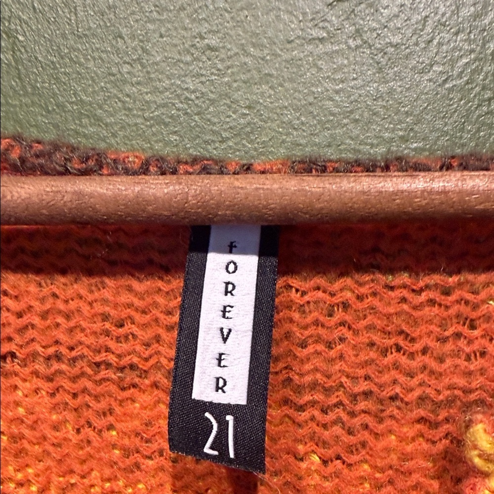 Vintage Forever 21 90’s Zigzag Knit Sweater - Picture 2 of 4